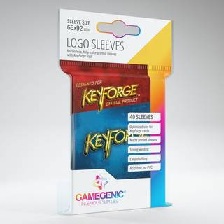 KeyForge Logo Sleeves - Blue (66x92mm)