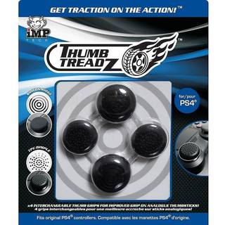 iMP TECH Trigger Treadz: Thumb Treadz (4 Pack) - Black - Miscellaneous Tilbehør til spillekonsol - Sony PlayStation 4