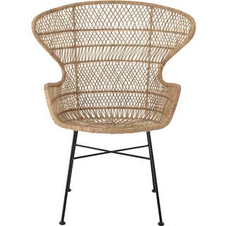 Bloomingville Oudon Loungestol Natur Rattan