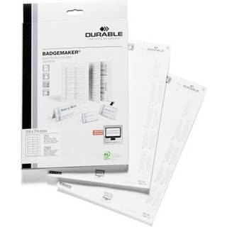 BADGEMAKER® Indstik til navneskilte - 34x74 mm