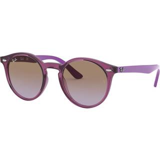 Ray - Ban Børn RJ9064S 706468 Solbriller Injiceret Rosa Brun Pantos Normal Skygge