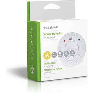 Nedis Røgalarm - 10 års levetid  batteri og sensor - Hvid