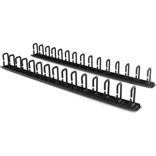 StarTech.com Vertical Cable Organizer with D-Ring Hooks - 0U - 6 ft.