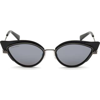 Dsquared2 DQ0336 02C 54 Solbriller Kvinder Black - Matte Black - 54mm