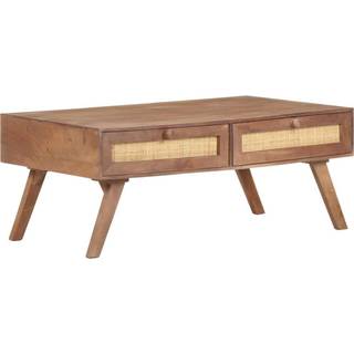 sofabord 100x60x40 cm massivt mangotræ
