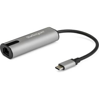 StarTech.com US2GC30 2.5GbE USB C to Ethernet Adapter NBASE-T NIC - USB 3.0 Type C 2.5/1 Gigabit/100 Mbps Multi Speed