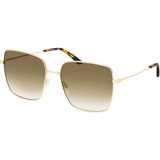 Calvin Klein Kvinde CK20135S 717 Solbriller Metal Guld Brun Firkantet Skygge