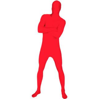 Morphsuits r?dt originalt b?rnekostume - st?rrelse medium 3'6-3'11 (105 cm-119 cm) (KSREM)