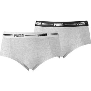 Women&#39;s Puma&#39;s Mini Short 2 Pack, Gray, Clothing - Grey - 2