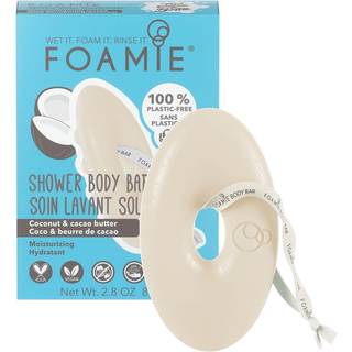 Foamie Shake Your Coconuts Shower Body Bar Syndet sæbebar til badet 80 g - 80 g