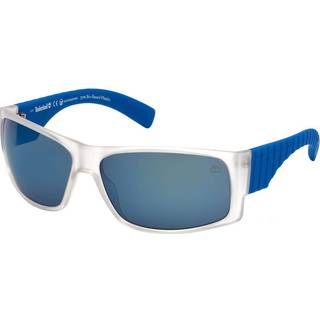 Timberland TB9215 Polarized 20D 68 Solbriller Mænd Hvid - Transparent White - 68mm