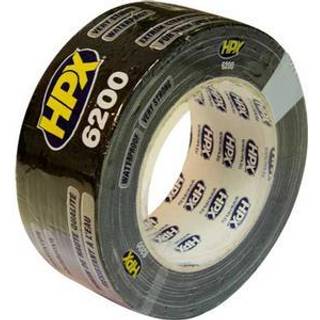 Gaffatape sort,  48 mm x 25 m