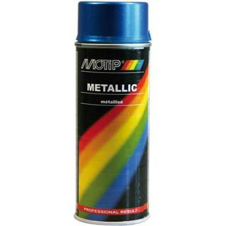 Motip metallic effekt lak spray, 400 ml - blå