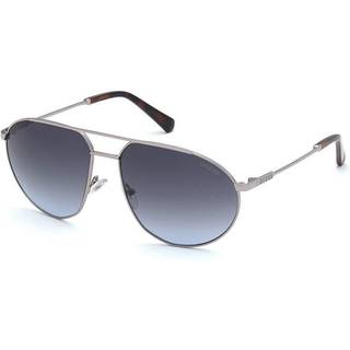 Guess GU00009 08B 60 Solbriller Mænd Grå - Shiny Anthracite Grey - 60mm