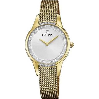 Festina Swarovski F20495/1 - Dame - 30 mm - Analog - Quartz - Mineralglas