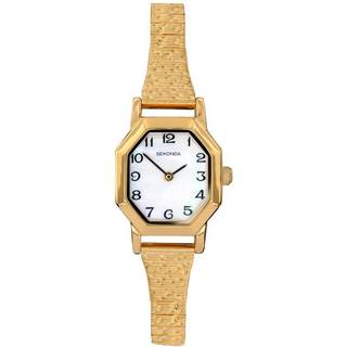 Sekonda 4265 Mila Gold Plated Octagon Dial Expanding Bracelet Watch - W3382