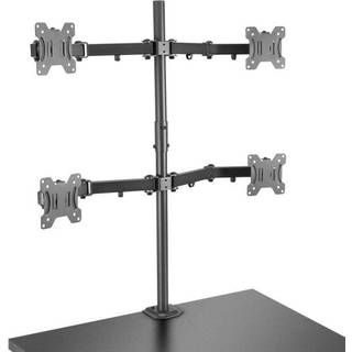 LINDY 40659 monitor mount / stand 71.1 cm (28") Screws Black