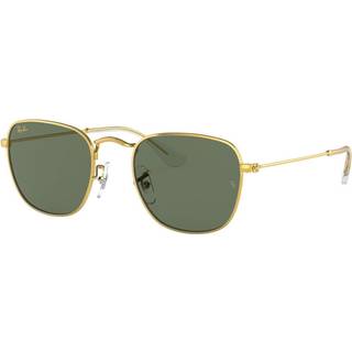 Ray - Ban Børn RJ9557S JUNIOR FRANK 286/71 Solbriller Metal Guld Grøn Firkantet Normal