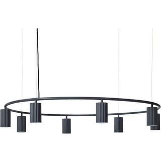 Pholc Donna Circle 100 Pendel Blæksort - Loftslamper Aluminium Black Ink - 964185