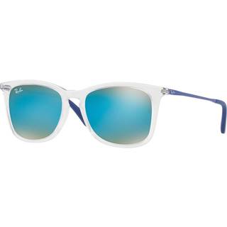 Ray-Ban Kids 0RJ9063S Solbriller - Firkantede Transparent Spejlede Linser