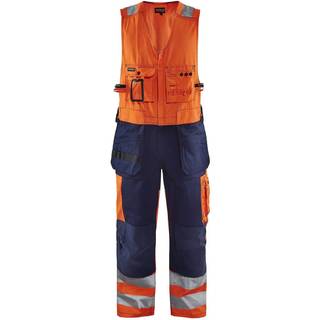 Blåkläder High Vis Helbuks - High Vis Gul/Marineblå - C60