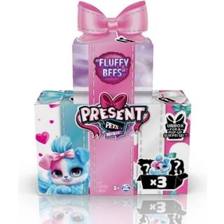 Nuv?rende k?ledyr minis fluffy BFFS 3-pakke med 3-tommer plys leget?j b?rneleget?j til piger i alderen 5 ?r og op