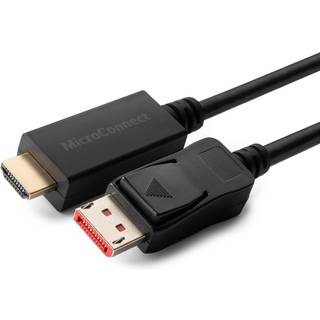 MicroConnect 4K DisplayPort 1.4 – HDMI kabel, 5m