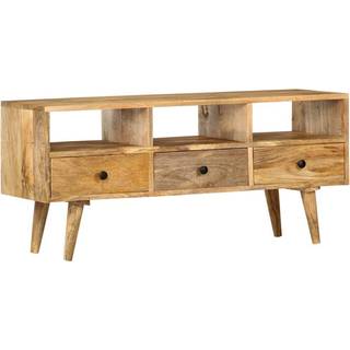 tv-skab 110 x 36 x 50 cm massivt mangotræ