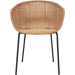 House Doctor Hapur Armstol Natur - Stole Syntetisk Rattan Nature - 210940301
