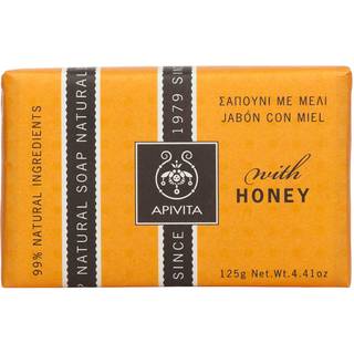 Apivita Natural Soap Honey Rensebar 125 g - 125 g