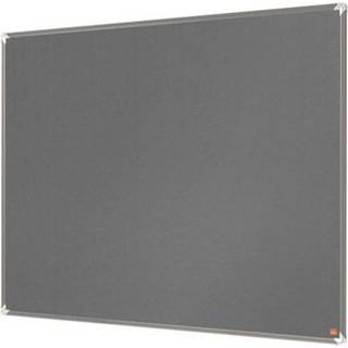 Opslagstavle Premium Plus filt 60x45 grå, Nobo 1915194