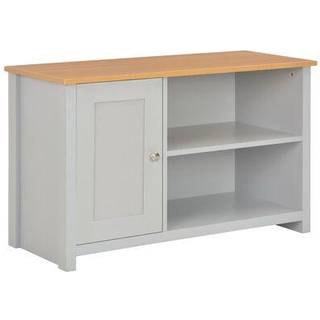 tv-skab 95x39x58 cm grå