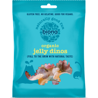 Vingummi Dinosaurer Økologisk - 75 gram - Biona Organic
