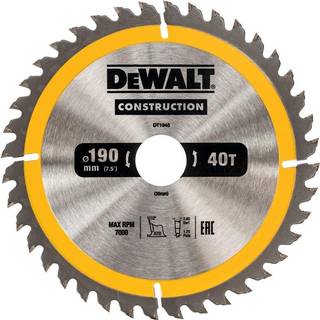 Dewalt DT1945-QZ Savklinge 190 x 30 mm, 40 t