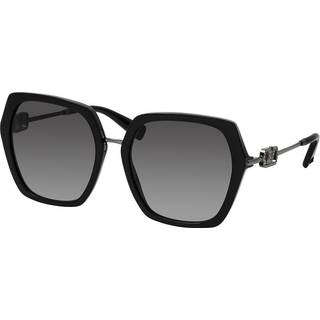Valentino Kvinde VA4081 50018G Solbriller Plast Sort Sort Geometrisk Skygge
