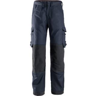 Snickers 6362 protecwork, arbejdsbukser med ens lårlommer navy 152