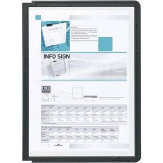 Durable Sherpa register lomme PP A5 sort