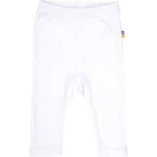 Hvide babyleggings i bambus