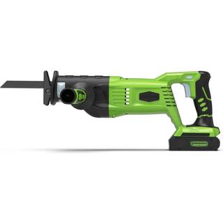 Greenworks, GD24RS, Bajonetsav, 24V, u/batteri og lader