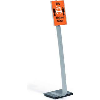 Durable Info Sign stand aluminium A4