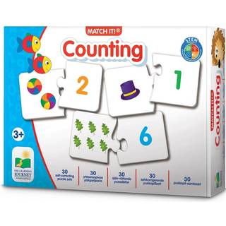 L?ringsrejsen: Match den! - T?lling - 30 stykker selvkorrigerende nummer og l?r at t?lle puslespil - f?rskolel?ringsleget?j - prisvindende leget?