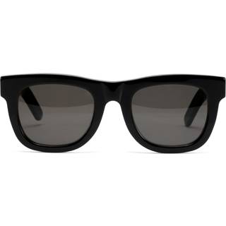 Retrosuperfuture Unisex J6C Ciccio Black Solbriller Acetat Sort Grå Firkantet Normal