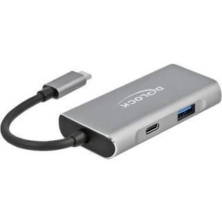 DeLOCK External USB 10 Gbps USB Type-C Hub with 3 x USB Type-A and 1 x USB Type-C