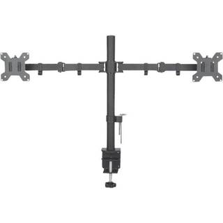 IC INTRACOM TECHly stand - for 2 LCD displays - black