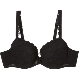 Pour Moi Pour Moi Black Padded Rebel Plunge Bra
