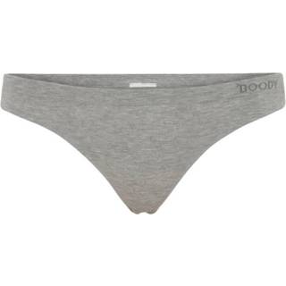 Behagelig lysegrå dame g-streng trusse i bambus fra Boody, XL