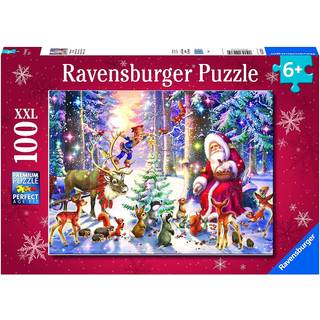 Ravensburger Puslespil Jul i Skoven, 100 Brikker