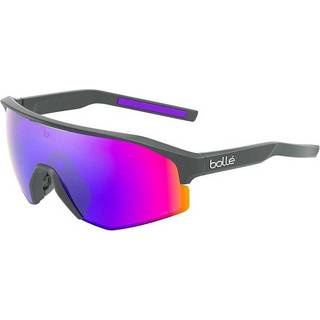 Bolle Lightshifter Polarized BS020001 136 Solbriller Mænd Black - Matte Black Titanium - 136mm