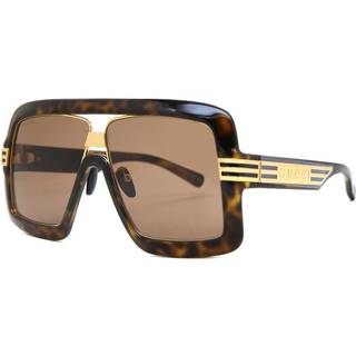 Gucci Mand GG0900S 002 Solbriller Injiceret Havana Brun Firkantet Normal