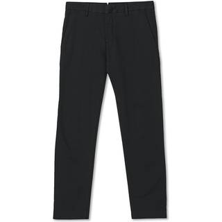 NN07 Theo Regular Fit Stretch Chinos Black